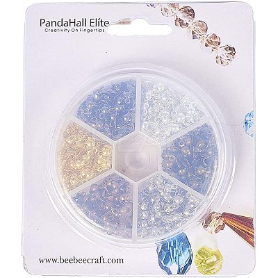 Brass End Bead Tips Knot Covers KK-PH0036-02-1