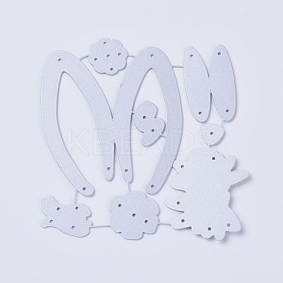 Carbon Steel Cutting Dies Stencils DIY-K014-18-1