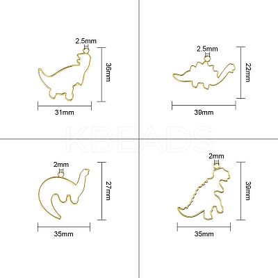 Zinc Alloy Open Back Bezel Pendants PALLOY-OC0001-31-1