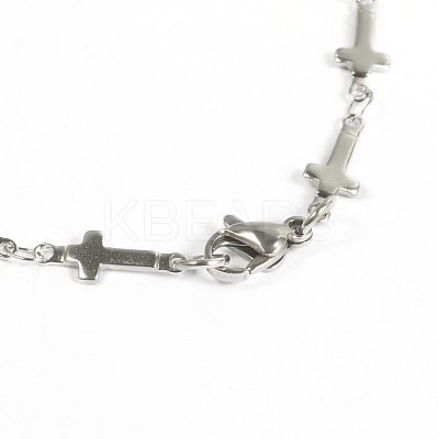 Tarnish Resistant 304 Stainless Steel Bracelets X-BJEW-D418-03-1