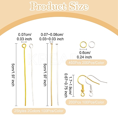 DIY Jewelry Making Findings Kits DIY-YW0010-32-1