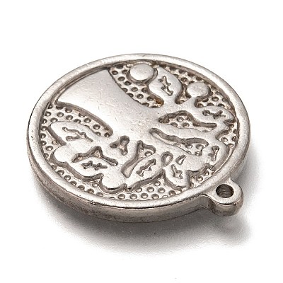 Non-Tarnish 304 Stainless Steel Pendants STAS-H123-19P-1