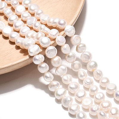 Natural Cultured Freshwater Pearl Beads Strands PEAR-N027-04B-1