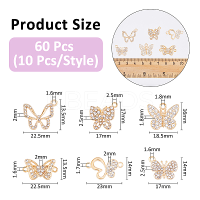 DIY Butterfly Jewelry Making Finding Kit DIY-FH0006-90-1