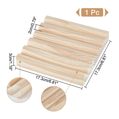 5-Slot Wood Rings Display Stands RDIS-WH0006-30-1