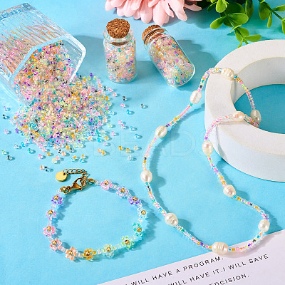 10 Bags Glass Round Seed Beads GLAA-TA0001-85-1
