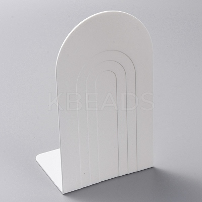 Plastic Bookend Display Stands AJEW-WH0258-916B-1