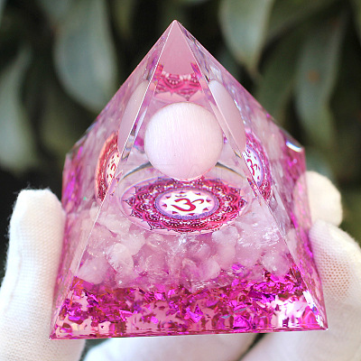 Orgonite Pyramid Resin Energy Generators PW-WG94568-11-1