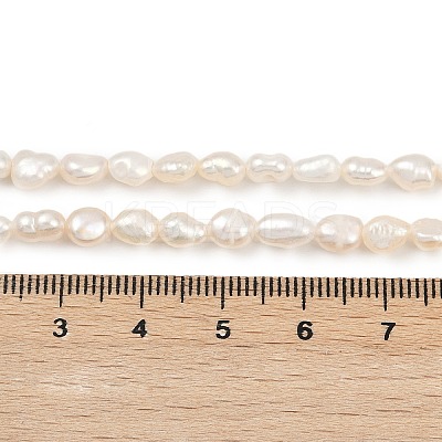 Natural Cultured Freshwater Pearl Beads Strands PEAR-P064-20G-02A-1