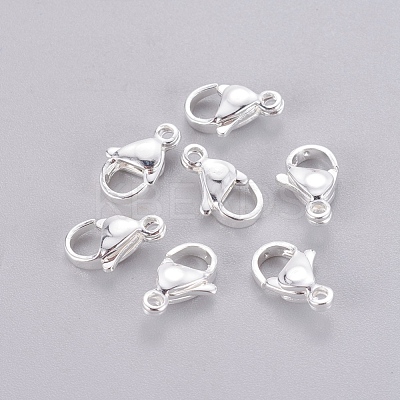 304 Stainless Steel Lobster Claw Clasps STAS-E464-21F-S-1
