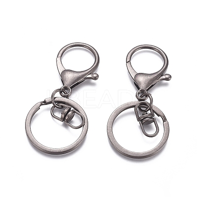 Iron Alloy Lobster Claw Clasp Keychain LS-X-KEYC-D016-B-1