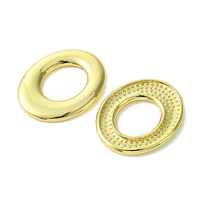 Rack Plating Brass Linking Ring KK-A204-19G-1