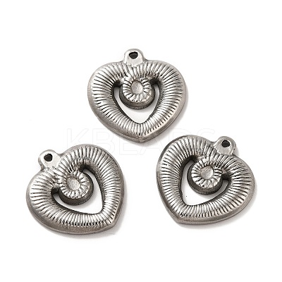 Non-Tarnish 304 Stainless Steel Pendants STAS-Q001-16P-1