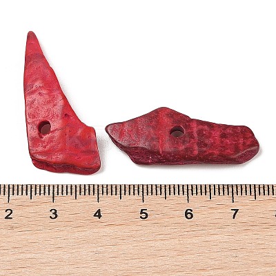 Dyed Chip Coconut Beads COCO-N001-23D-1