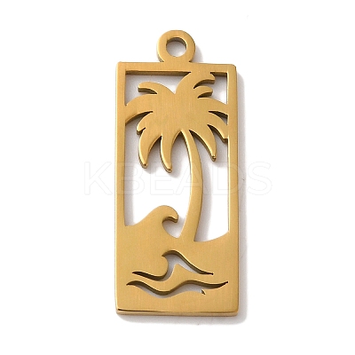 304 Stainless Steel Pendants STAS-U010-15G-1