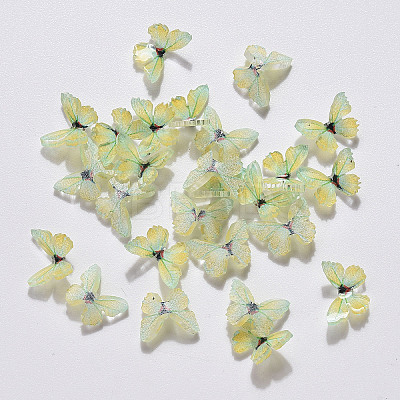 3D Resin Cabochons X-MRMJ-R090-18-518-1