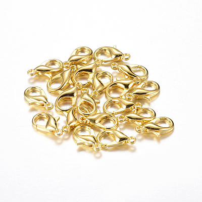 Zinc Alloy Lobster Claw Clasps LS-X-E103-G-NF-1