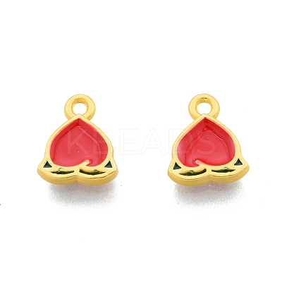 Alloy Enamel Pendants FIND-A017-35MG-1