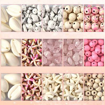 DIY Beads Findings Kits DIY-FS0009-31-1