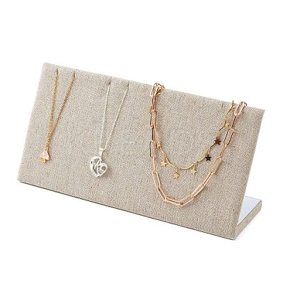 Rectangle Wood Necklace Displays NDIS-N005-01-1