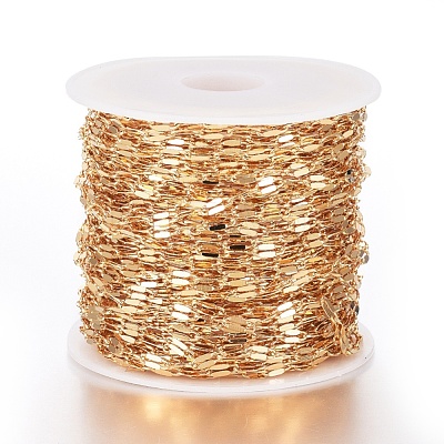 Brass Dapped Chains CHC-R126-02G-1
