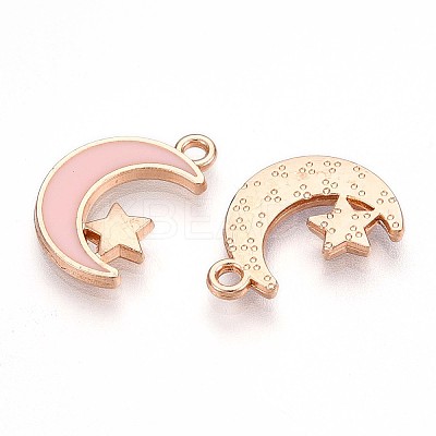 Alloy Enamel Pendants ENAM-T022-09C-1