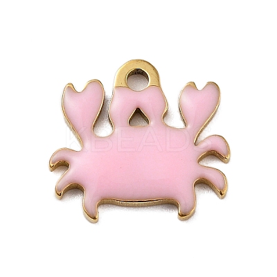 Ion Plating(IP) 201 Stainless Steel Charms STAS-A101-01A-03G-1