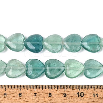 Natural Green Fluorite Beads Strands G-T142-64B-1