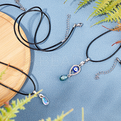 DIY Pendant Necklaces Making Kits DIY-UN0001-69-1