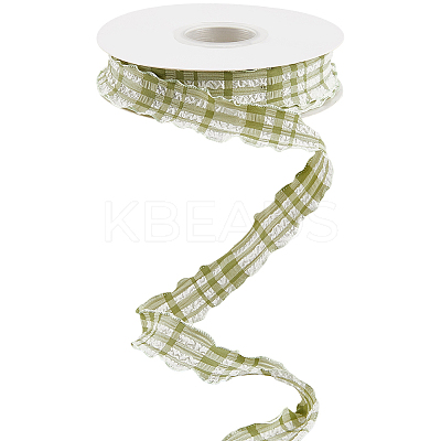 Cloth Plaid Ribbon OCOR-WH20071-001E-1