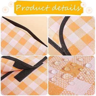 Portable Tartan Patern Non Woven Picnic Mat JX572A-02-1