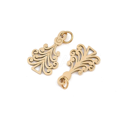 304 Stainless Steel Pendants STAS-H241-33G-1