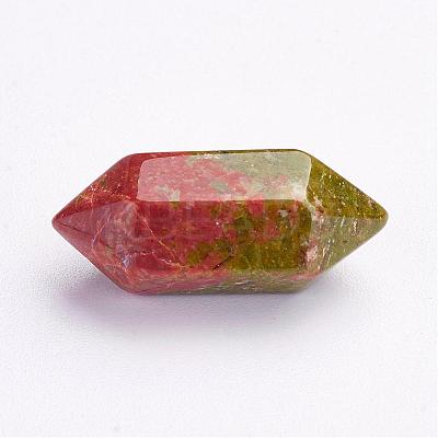 Natural Unakite Double Terminated Points G-P287-A03-1