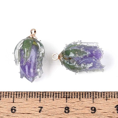 Transparent Acrylic Pendants X1-SACR-T017-53A-1