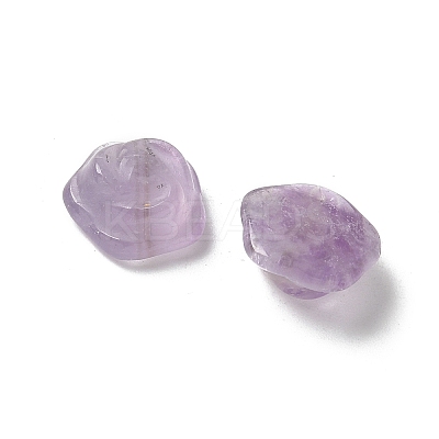 Natural Amethyst Carved Cabochons G-C185-01A-02-1