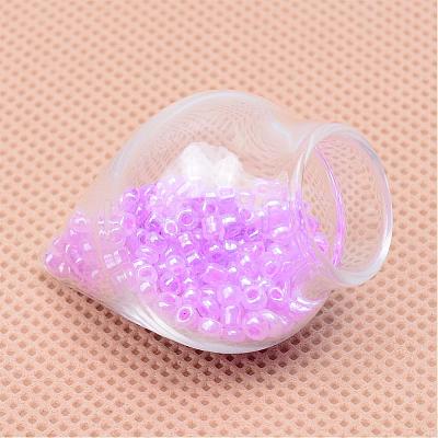 Blown Glass Wishing Bottle Bubble Vial AJEW-Q115-07-1