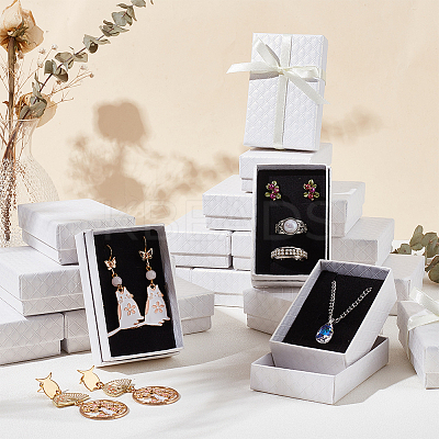 Cardboard Jewelry Boxes CBOX-WH0003-32-1