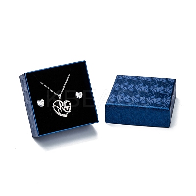 Cardboard Gift Box Jewelry Set Box CBOX-F006-03-1
