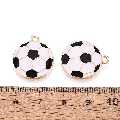 Alloy Enamel Pendants ENAM-T025-01G-01-1