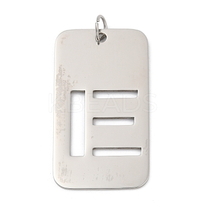 304 Stainless Steel Pendants LS-STAS-M115-01P-E-1