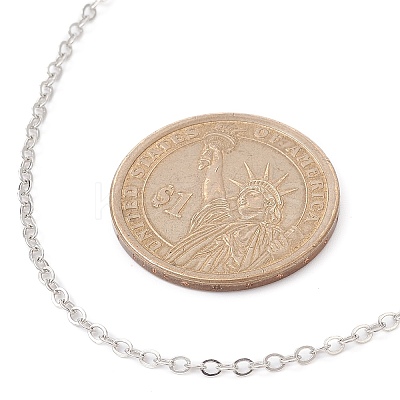 Brass Cable Chain Necklaces NJEW-JN04511-09-1