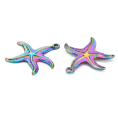 201 Stainless Steel Pendants STAS-S119-028-1