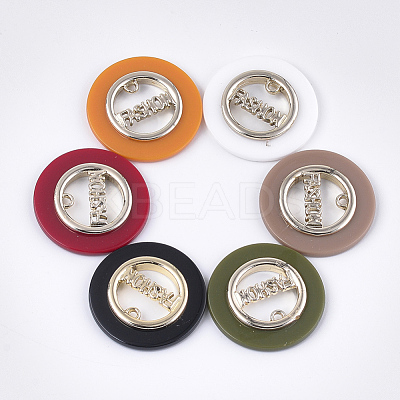 Opaque Acrylic Pendants MACR-T031-04-M-1