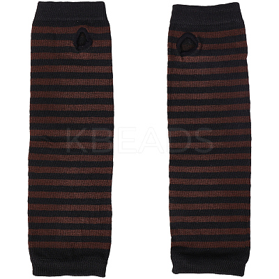 4 Pairs Acrylic Fiber Yarn Knitting Fingerless Gloves AJEW-DJ0001-58D-1