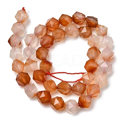 Natural Red Agate Beads Strands G-Z119-A02-03-1