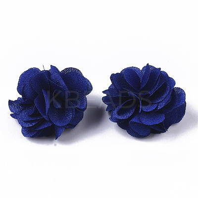 Polyester Fabric Flowers FIND-R076-02D-1-1