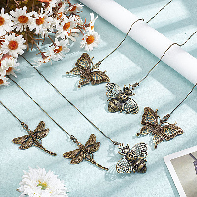 Insect Theme Tibetan Style Alloy Ceiling Fan Pull Chain Extenders PALLOY-AB00218-1