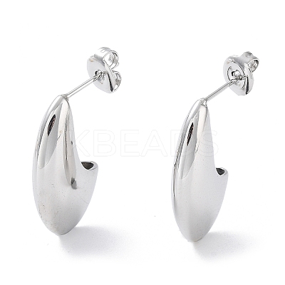 Non-Tarnish 304 Stainless Steel Stud Earrings EJEW-H115-14P-1