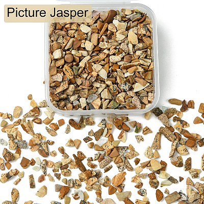 50G Natural Picture Jasper Chips G-YW0001-73-1