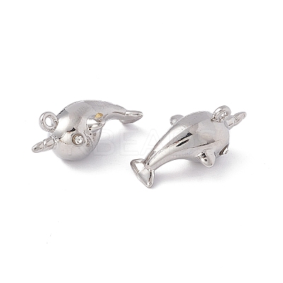 Rack Plating Alloy Pendants FIND-I030-04P-1